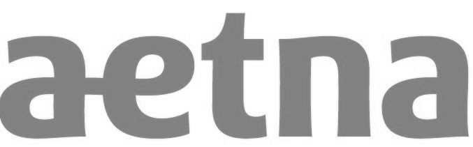 Aetna Logo Black and White