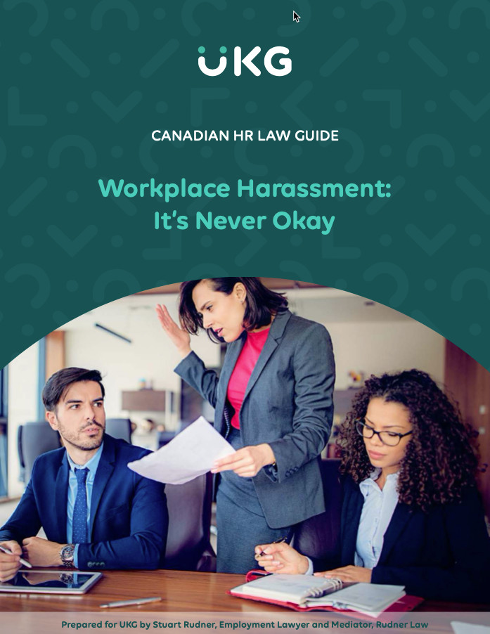 Workplace Harassment: It’s Never Okay
