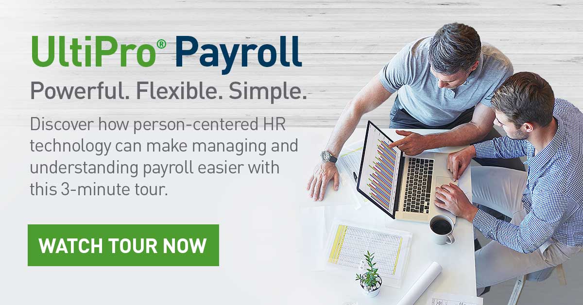 Product Tour UltiPro Payroll Software