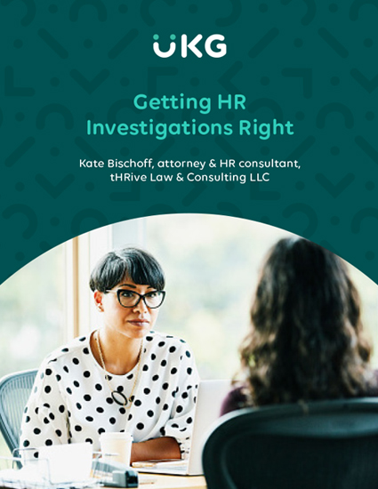 Getting HR Investigations Right 