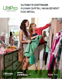 Download How Ultimate Software Delivers a Competitive Advantage to Retail Organizations - HCM Whitepaper
